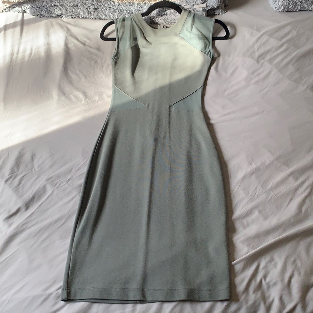 Futuristic and sleek French Connection dress